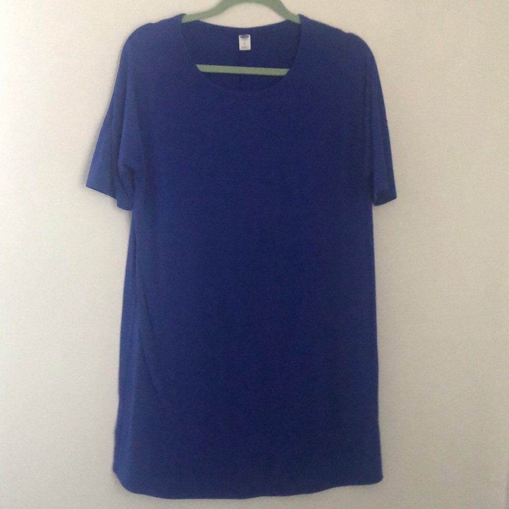 Old Navy blue short sleeve t-shirt dress